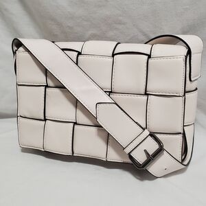 Sondra Roberts Squared Vegan Leather Crossbody